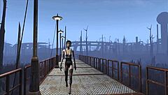 Fallout 4 Adventurer Fashion In Cute Brunette 3D Anime