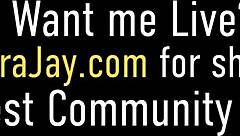 Sara Jay and Penny Pax ride huge cock