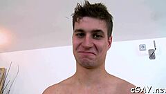 Tough stud, suck my cock before I fuck your ass bareback