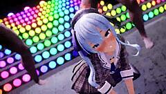 Hololive hoshimachi suisei sex in mmd 3d