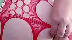 Anal Play With Big Black Dildo