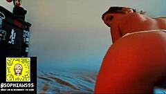 blonde milf in public amateur scene