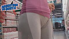 Huge Cameltoes and Tits on Tight Leggings-Wearing Latina Beauties