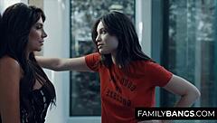 Familybangs Com - Spontaneous Stepdaughter Visits Stepmom Jaclyn Taylor Liv Wild