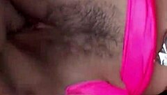 Brunette moans uncontrollably during whipped threesome with anal and dp.