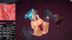 Did that teen girl with blue hair and big boobs get gangbanged?