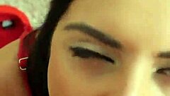 wow, this blowjob pov beauty is sucking so deep