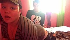 Ebony whorella deville sucks monster dick orally