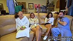 2 Hot Lesbians Give Channy Crossfire Multiple Orgasms With Hitachi Wand While Strapped Down To Surgical Table!