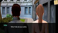 My new family in cartoon anime game