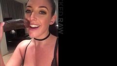 Black stud takes Angela White in hotel