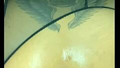 big ass brunette babe gave herself up to hot anal and pussy fucking with facial in homemade doggystyle