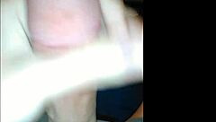 Sensual Massage of Long Hard Cock Leads to Double Cumshot in Masturbation Session