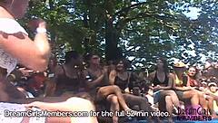 Hot Wife Bikini Strip Off At Nudes A Poppin