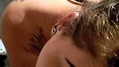 Hot Brunette Pigtails Blowjob POV