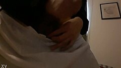 twink masturbates alone at home on webcam