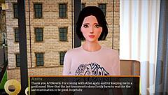 My new family episode 495 with small tits in game