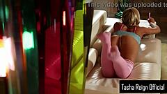 Beautiful Blonde Tasha Reign Fingers Herself To Orgasm