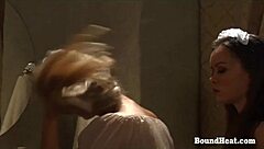 Lesbian Maid in Lingerie!