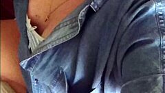 Sexy blonde teen with small tits explores her body