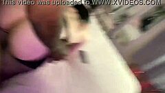 fucking nasty white waitress with big black cock threesome