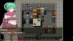 Explorers of the abyss rpg hentai game ep 3 the thief is begging for a huge dirty dick while recorded