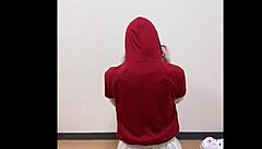 Girl in skirt, what are you doing masturbating?