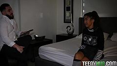 malina melendez gives peter green a blowjob