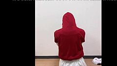 Girl in skirt, what are you doing masturbating?