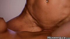 Blonde Milf Sarah Jessie Emotionally Fingers Her Seductive Stepdaughter's Wet Pussy With Passion