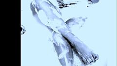 One Stunned Picture Of Polish European Actress A. Mucha Featuring Her Feet