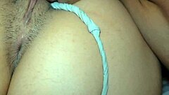 Kissing roommate and licking her ass while masturbating.