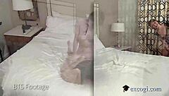 18-year-old Tristan Taylor's first rough camera fuck with braces