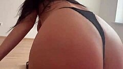 Sports Beauty In High Heels Rides On Pov - Julia Fit