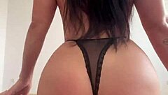 Sports Beauty In High Heels Rides On Pov - Julia Fit