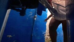 Latina milf masturbates in shower