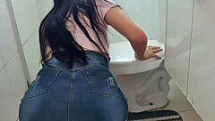 look at that ass in the mini skirt