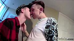 Horny Gay Nurse Gives Bareback Blowjob To Twink Boys!