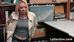 Officer Fucks Young Friend Bent Over For Shoplifting