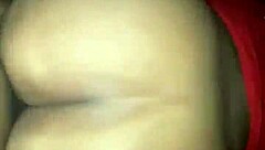 Big booty of tinder girl bouncing on fat ass