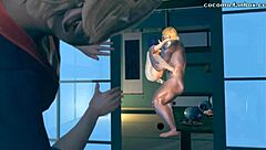 hey, wanna see hinata hyuga sneak around with raikage?