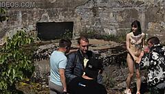 Feeling Exposed at Abandoned Military Base on Totleben Island