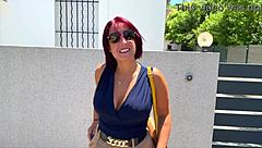 vanessa secretary bent over for doggystyle blowjob