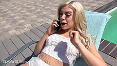 hot allie nicole tricks her new neighbor into fun