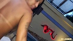 ariella ferraz chats about giving ass to ed junior on red.