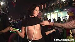 i watch amateur girls play with sexy tits at outdoor party