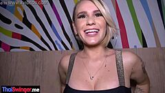 She says, 'Suck my monster cock now'