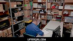 Liftergirl - talking to a chubby girl in my office