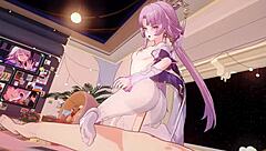 i dominate with cowgirl riding and squirting handjob