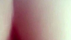 Ex-Girlfriend's Pussy Filled with Cum During Fucking